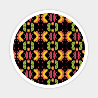 Flowers pattern Magnet